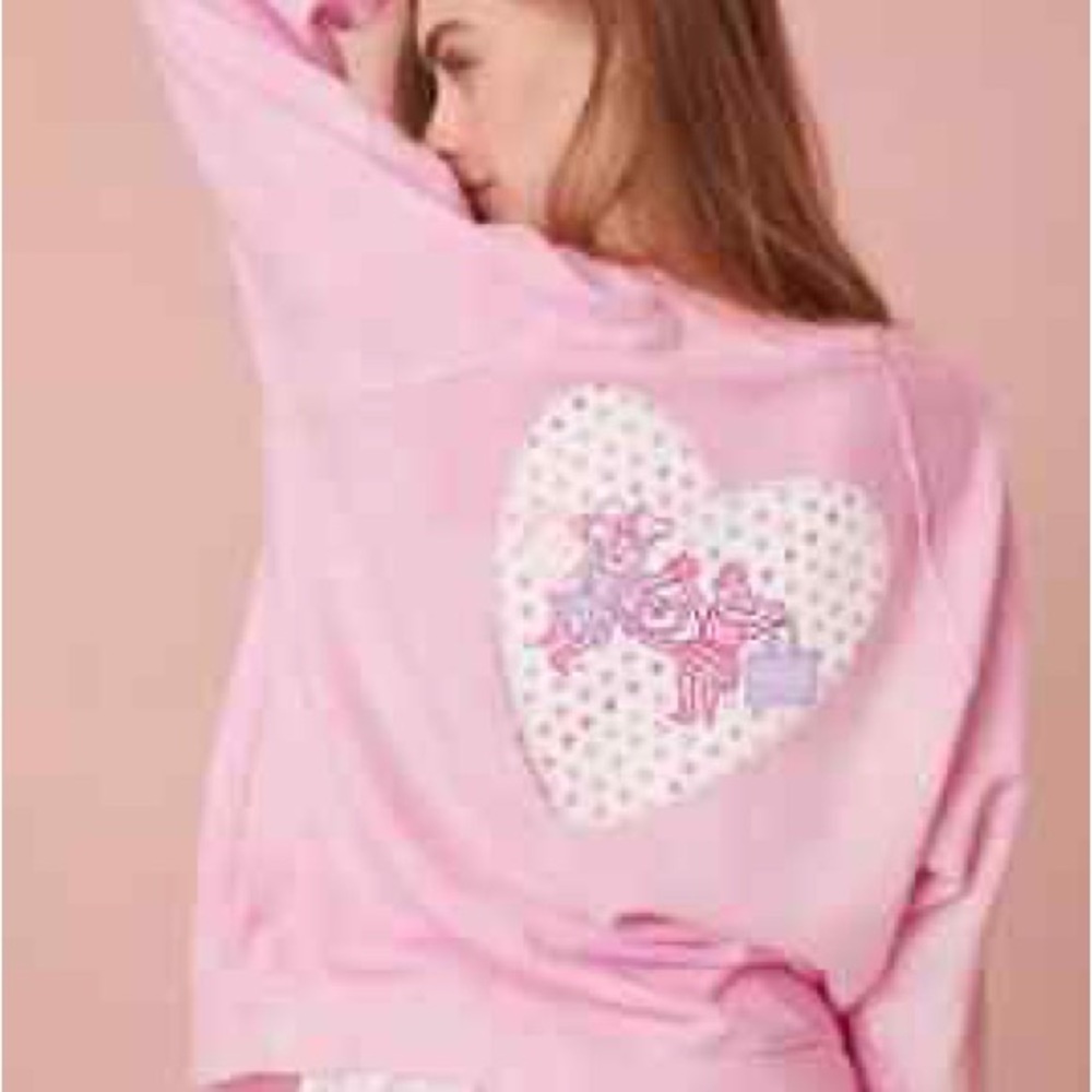 Roller Rabbit Loveshack Fancy- Monkeys Just Want to have Fun Sweatshirt